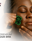 Limited Premium Xiuyan Jade Roller & Gua Sha Set